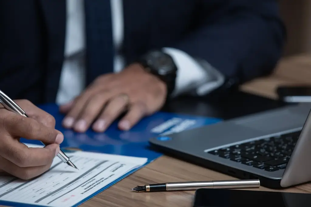 Person meeting with a lawyer to discuss a workers' compensation appeal