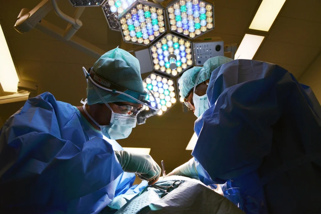 Doctor reviewing a medical record for a workers comp claim
